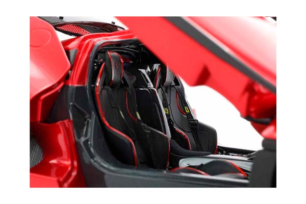 FERRARI LAFERRARI 2012 OPEN DIECAST ROSSO F1 2007 - LUXURY PACK AND DISPLAY CASE INCLUDED / ФЕРРАРИ ЛАФЕРРАРИ 2012 ОПЕН Ф1 2007 1:18 КРАСНЫЙ — фото 6