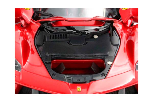 FERRARI LAFERRARI 2012 OPEN DIECAST ROSSO F1 2007 - LUXURY PACK AND DISPLAY CASE INCLUDED / ФЕРРАРИ ЛАФЕРРАРИ 2012 ОПЕН Ф1 2007 1:18 КРАСНЫЙ — фото 7