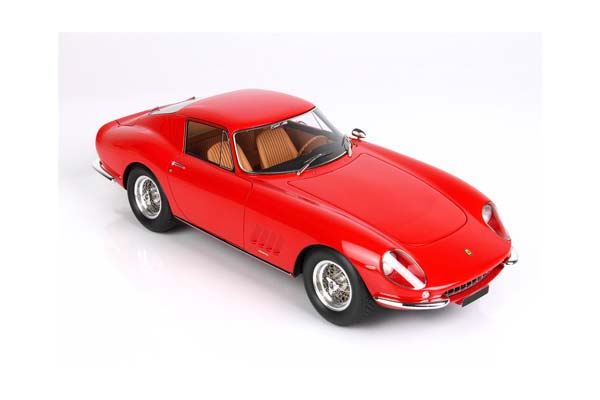 FERRARI 275 GTB2 1966 RED / ФЕРРАРИ 275 ГТБ2 1966 1:18 КРАСНЫЙ — фото 5