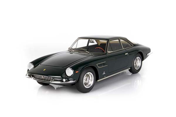 FERRARI 500 SUPERFAST 1965 SERIE II DARK GREEN / ФЕРРАРИ 500 СУПЕРФАСТ 1965 СЕРИЕ ИИ ДАРК 1:18 ЗЕЛЕНЫЙ — фото 3