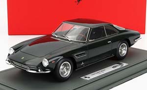 FERRARI 500 SUPERFAST 2 SERIES COUPE 1965 - CON VETRINA - WITH SHOWCASE, GREEN