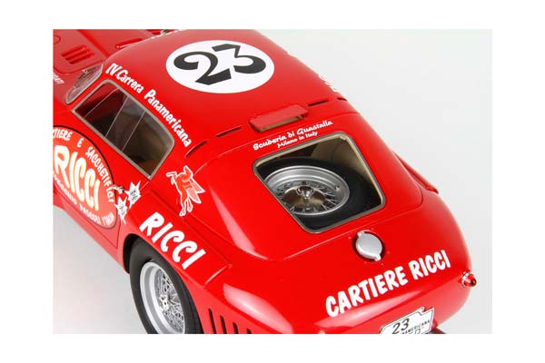 FERRARI 375 MM CARRERA PANAMERICANA 1953 / ФЕРРАРИ 375 ММ КАРРЕРА ПАНАМЕРИКАНА 1953 1:18 — фото 4