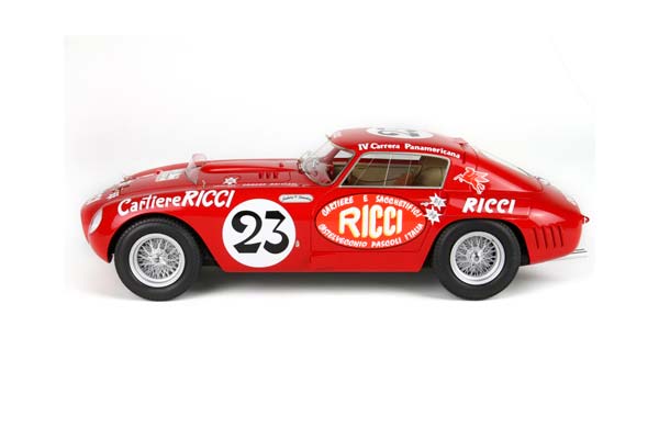 FERRARI 375 MM CARRERA PANAMERICANA 1953 / ФЕРРАРИ 375 ММ КАРРЕРА ПАНАМЕРИКАНА 1953 1:18 — фото 6