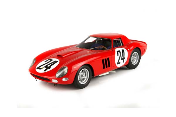 FERRARI 250 GTO 24 H LE MANS 1964 S N 5575 GT CAR N24 BEURLYS - BIANCHI / ФЕРРАРИ 250 ГТО 24 Х ЛЕ-МАН 1964 С № 1:18 — фото 3