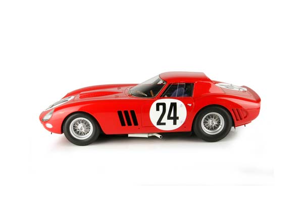FERRARI 250 GTO 24 H LE MANS 1964 S N 5575 GT CAR N24 BEURLYS - BIANCHI / ФЕРРАРИ 250 ГТО 24 Х ЛЕ-МАН 1964 С № 1:18 — фото 4