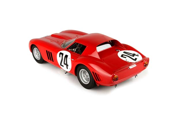 FERRARI 250 GTO 24 H LE MANS 1964 S N 5575 GT CAR N24 BEURLYS - BIANCHI / ФЕРРАРИ 250 ГТО 24 Х ЛЕ-МАН 1964 С № 1:18 — фото 5