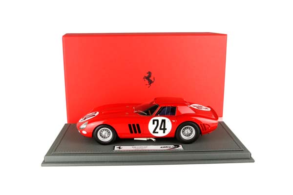 FERRARI 250 GTO 24 H LE MANS 1964 S N 5575 GT CAR N24 BEURLYS - BIANCHI / ФЕРРАРИ 250 ГТО 24 Х ЛЕ-МАН 1964 С № 1:18 — фото 6