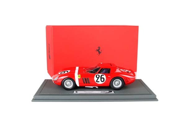 FERRARI 250 GTO 24 H LE MANS 1964 S/N 5571 GT CAR N. 26 HUGUS - ROSINSKI / ФЕРРАРИ 250 ГТО 24 Х ЛЕ-МАН 1964 С № 1:18 — фото 7