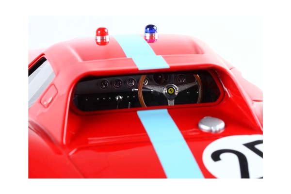 FERRARI 250 GTO 24 H LE MANS 1964 S/N 4399 GT CAR N. 25 IRELAND - MAGGS-WHEELS IN BLUE COLOR / ФЕРРАРИ 250 ГТО 24 Х ЛЕ-МАН 1964 С № 1:18 СИНИЙ — фото 4