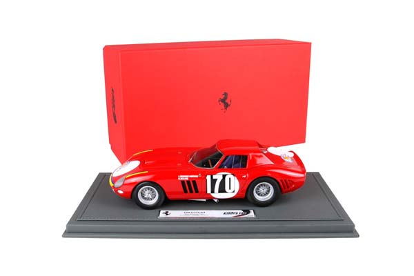 FERRARI 250 GTO TOUR DE FRANCE 1964 CAR N. 170 A. SOISBAULT . MONTAIGU - N. ROURE / ФЕРРАРИ 250 ГТО ТУР ДЕ ФРАНС 1964 АВТОМОБИЛЬ № 170 1:18 — фото 9