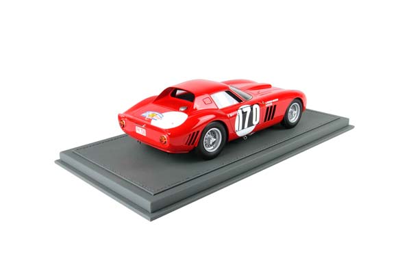 FERRARI 250 GTO TOUR DE FRANCE 1964 CAR N. 170 A. SOISBAULT . MONTAIGU - N. ROURE / ФЕРРАРИ 250 ГТО ТУР ДЕ ФРАНС 1964 АВТОМОБИЛЬ № 170 1:18 — фото 2