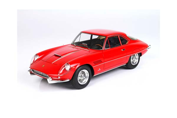 FERRARI 400 SUPERAMERICA COUPE SERIE 1 1961 RED / ФЕРРАРИ 400 СУПЕРАМЕРИКА КУПЕ СЕРИЕ 1 1961 1:18 КРАСНЫЙ — фото 5