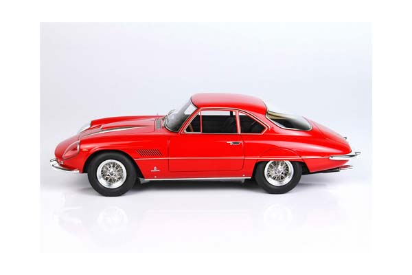 FERRARI 400 SUPERAMERICA COUPE SERIE 1 1961 RED / ФЕРРАРИ 400 СУПЕРАМЕРИКА КУПЕ СЕРИЕ 1 1961 1:18 КРАСНЫЙ — фото 6