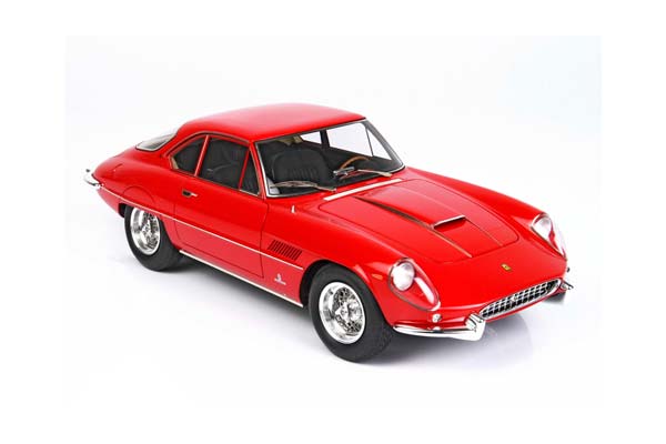 FERRARI 400 SUPERAMERICA COUPE SERIE 1 1961 RED / ФЕРРАРИ 400 СУПЕРАМЕРИКА КУПЕ СЕРИЕ 1 1961 1:18 КРАСНЫЙ — фото 8