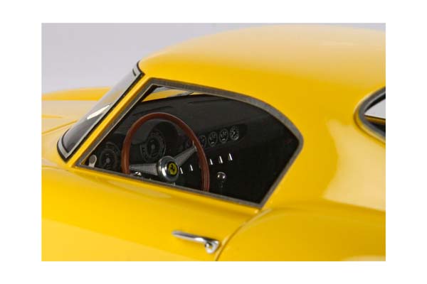 FERRARI 250 GT BERLINETTA PASSO CORTO YELLOW MODENA / ФЕРРАРИ 250 ГТ БЕРЛИНЕТТА ПАССО КОРТО 1:18 ЖЕЛТЫЙ — фото 7