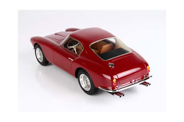 FERRARI 250 GT BERLINETTA PASSO CORTO DARK RED CRAYON / ФЕРРАРИ 250 ГТ БЕРЛИНЕТТА ПАССО КОРТО ДАРК КРАИОН 1:18 КРАСНЫЙ — фото 4