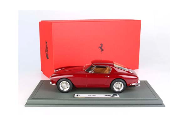 FERRARI 250 GT BERLINETTA PASSO CORTO DARK RED CRAYON / ФЕРРАРИ 250 ГТ БЕРЛИНЕТТА ПАССО КОРТО ДАРК КРАИОН 1:18 КРАСНЫЙ — фото 7