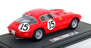 FERRARI 340MM 4.1L V12 S/N0320 TEAM SCUDERIA FERRARI N 15 24H LE MANS (1953) P.MARZOTTO - G.MARZOTTO - CON VETRINA - WITH SHOWCASE, RED — фото 2