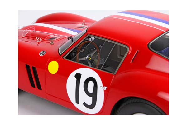 FERRARI 250 GTO 24H LE MANS 1962 SN 3705 GT / ФЕРРАРИ 250 ГТО 24Х ЛЕ-МАН 1962 СН 3705 ГТ 1:18 — фото 7