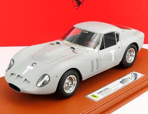 FERRARI 250 GTO COUPE SPERIMENTALE PROTOTYPE TEST MONZA 1961 W.MAIRESSE - S.MOSS, MATT GREY