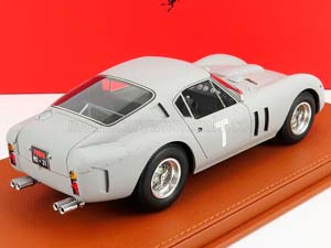 FERRARI 250 GTO COUPE SPERIMENTALE PROTOTYPE TEST MONZA 1961 W.MAIRESSE - S.MOSS, MATT GREY — фото 2