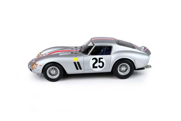 FERRARI 250 GTO 24 H LE MANS 1963 CAR N 25 ELDE - PIERRE DUMAY / ФЕРРАРИ 250 ГТО 24 Х ЛЕ-МАН 1963 АВТОМОБИЛЬ № 1:18 — фото 7