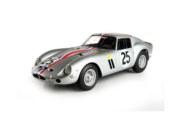 FERRARI 250 GTO 24 H LE MANS 1963 CAR N 25 ELDE - PIERRE DUMAY NIGHT VERSION / ФЕРРАРИ 250 ГТО 24 Х ЛЕ-МАН 1963 АВТОМОБИЛЬ № 1:18 — фото 3