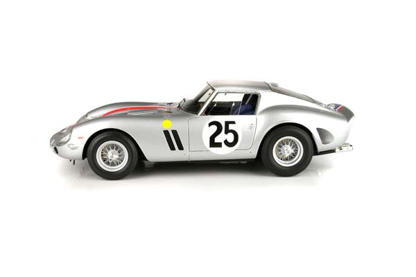 FERRARI 250 GTO 24 H LE MANS 1963 CAR N 25 ELDE - PIERRE DUMAY NIGHT VERSION / ФЕРРАРИ 250 ГТО 24 Х ЛЕ-МАН 1963 АВТОМОБИЛЬ № 1:18 — фото 5