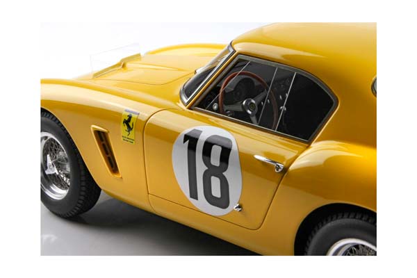 FERRARI 250 SWB 24H LE MANS 1960 CAR N. 18 ARENTS - CONNELL / ФЕРРАРИ 250 СВБ 24Х ЛЕ-МАН 1960 АВТОМОБИЛЬ № 18 1:18 — фото 15