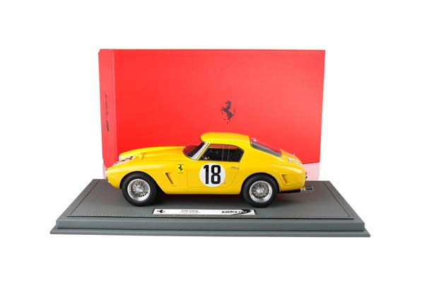FERRARI 250 SWB 24H LE MANS 1960 CAR N. 18 ARENTS - CONNELL / ФЕРРАРИ 250 СВБ 24Х ЛЕ-МАН 1960 АВТОМОБИЛЬ № 18 1:18 — фото 16