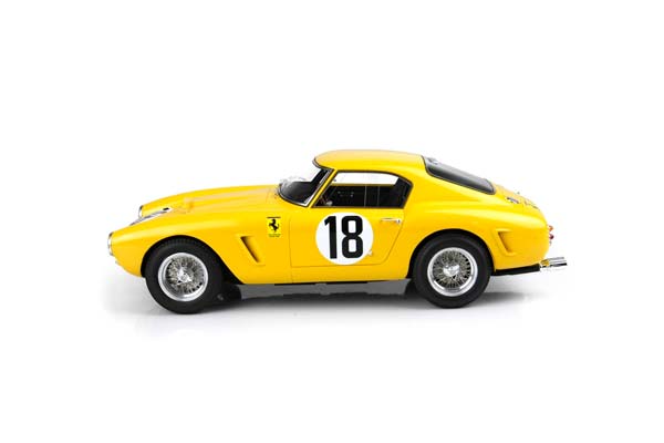 FERRARI 250 SWB 24H LE MANS 1960 CAR N. 18 ARENTS - CONNELL / ФЕРРАРИ 250 СВБ 24Х ЛЕ-МАН 1960 АВТОМОБИЛЬ № 18 1:18 — фото 7