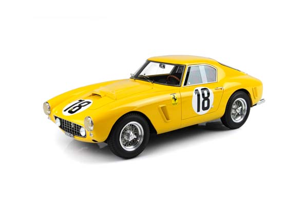 FERRARI 250 SWB 24H LE MANS 1960 CAR N. 18 ARENTS - CONNELL / ФЕРРАРИ 250 СВБ 24Х ЛЕ-МАН 1960 АВТОМОБИЛЬ № 18 1:18 — фото 9