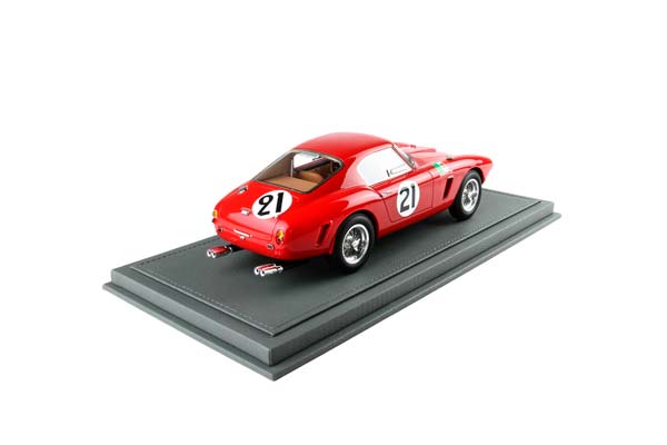 FERRARI 250 SWB 24H LE MANS 1960 CAR N. 21 BEURLYS - BIANCHI / ФЕРРАРИ 250 СВБ 24Х ЛЕ-МАН 1960 АВТОМОБИЛЬ № 21 1:18 — фото 4