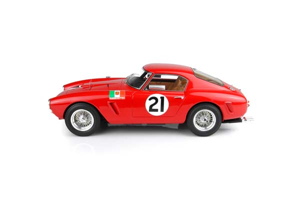 FERRARI 250 SWB 24H LE MANS 1960 CAR N. 21 BEURLYS - BIANCHI / ФЕРРАРИ 250 СВБ 24Х ЛЕ-МАН 1960 АВТОМОБИЛЬ № 21 1:18 — фото 10