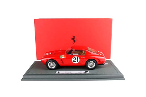 FERRARI 250 SWB 24H LE MANS 1960 CAR N. 21 BEURLYS - BIANCHI / ФЕРРАРИ 250 СВБ 24Х ЛЕ-МАН 1960 АВТОМОБИЛЬ № 21 1:18 — фото 11