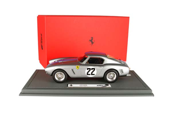 FERRARI 250 SWB 24H LE MANS 1960 CAR N. 22 NOBLET - HELDE / ФЕРРАРИ 250 СВБ 24Х ЛЕ-МАН 1960 АВТОМОБИЛЬ № 22 1:18 — фото 6