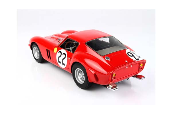 FERRARI 250 GTO LE MANS 1962 RED CORSA / ФЕРРАРИ 250 ГТО ЛЕ-МАН 1962 1:18 КРАСНЫЙ — фото 5
