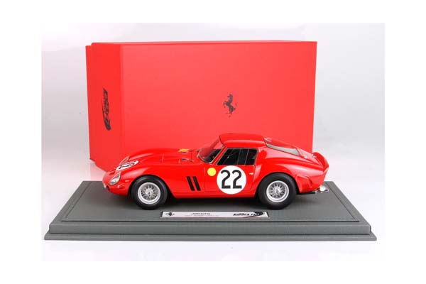 FERRARI 250 GTO LE MANS 1962 RED CORSA / ФЕРРАРИ 250 ГТО ЛЕ-МАН 1962 1:18 КРАСНЫЙ — фото 10
