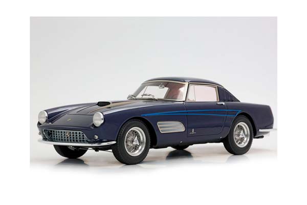 FERRARI 410 SUPERAMERICA SERIE III SN 1387 SA DARK METAL BLUE / ФЕРРАРИ 410 СУПЕРАМЕРИКА СЕРИЕ ИИИ СН 1387 СА ДАРК МЕТАЛ 1:18 СИНИЙ — фото 3