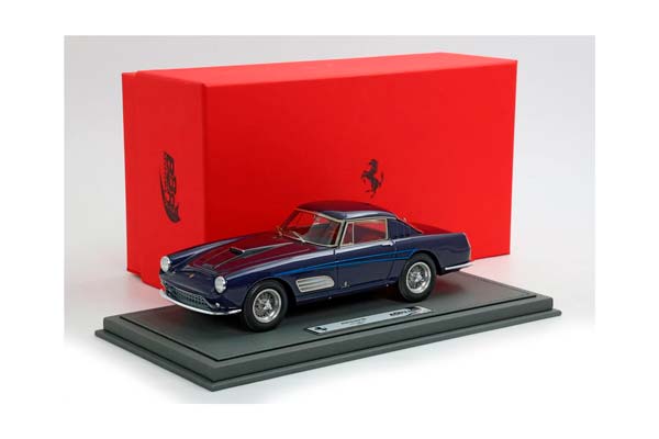 FERRARI 410 SUPERAMERICA SERIE III SN 1387 SA DARK METAL BLUE / ФЕРРАРИ 410 СУПЕРАМЕРИКА СЕРИЕ ИИИ СН 1387 СА ДАРК МЕТАЛ 1:18 СИНИЙ — фото 9