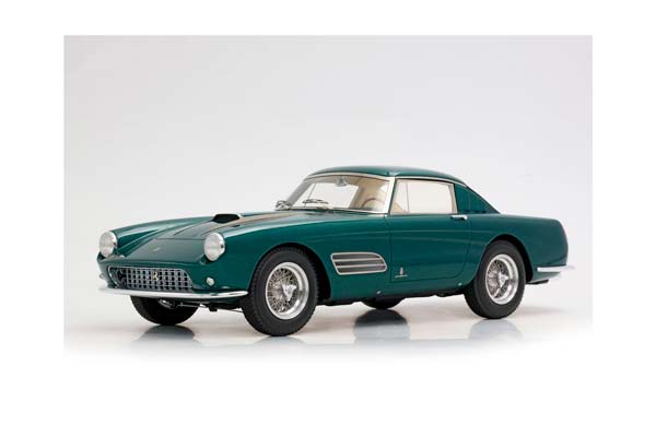 FERRARI 410 SUPERAMERICA SERIE III SN 1477 SA METALLIC PINE GREEN / ФЕРРАРИ 410 СУПЕРАМЕРИКА СЕРИЕ ИИИ СН 1477 СА МЕТАЛЛИК ПИНЕ 1:18 ЗЕЛЕНЫЙ — фото 4