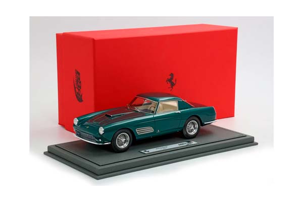 FERRARI 410 SUPERAMERICA SERIE III SN 1477 SA METALLIC PINE GREEN / ФЕРРАРИ 410 СУПЕРАМЕРИКА СЕРИЕ ИИИ СН 1477 СА МЕТАЛЛИК ПИНЕ 1:18 ЗЕЛЕНЫЙ — фото 8
