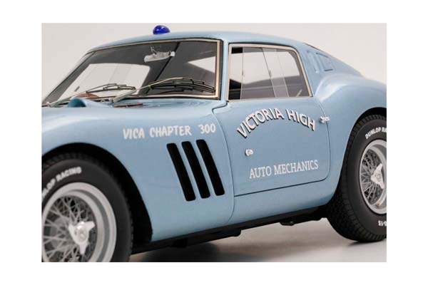 FERRARI 250 GTO S/N 3589 VICTORIA HIGH SCHOOL 1964 / ФЕРРАРИ 250 ГТО С № 3589 ВИКТОРИА ХИГХ СКХООЛ 1964 1:18 — фото 7