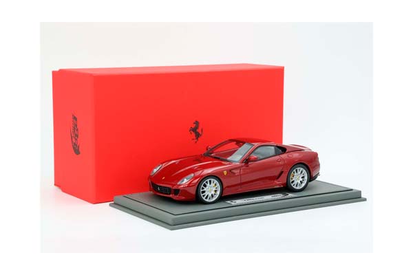 FERRARI 599 GTB FIORANO 2006 AUTOMATIC GEAR - MADE IN ITALY FIORANO RED / ФЕРРАРИ 599 ГТБ 2006 АВТОМАТ 1:18 КРАСНЫЙ — фото 18