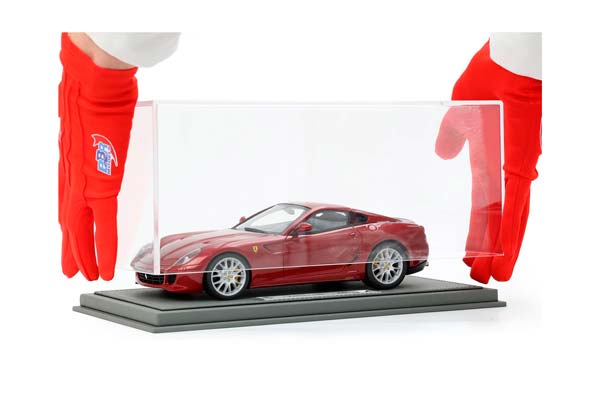 FERRARI 599 GTB FIORANO 2006 AUTOMATIC GEAR - MADE IN ITALY FIORANO RED / ФЕРРАРИ 599 ГТБ 2006 АВТОМАТ 1:18 КРАСНЫЙ — фото 6