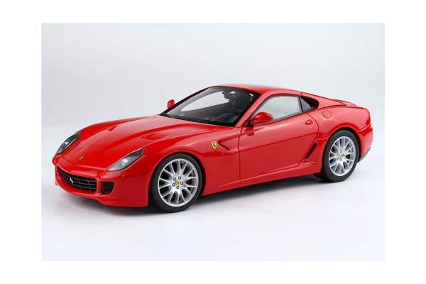 FERRARI 599 GTB FIORANO 2006 MANUAL GEAR - MADE IN ITALY RACE RED / ФЕРРАРИ 599 ГТБ 2006 МЕХАНИКА 1:18 КРАСНЫЙ — фото 3