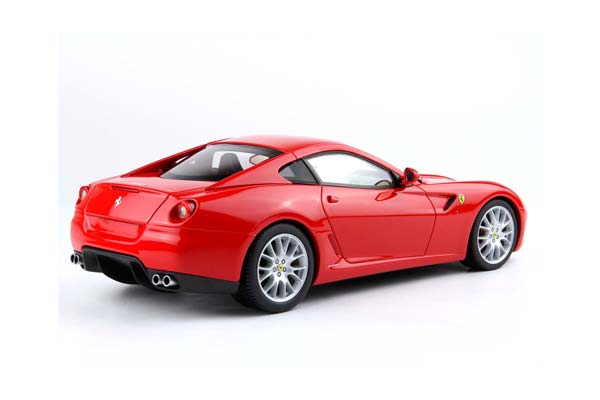 FERRARI 599 GTB FIORANO 2006 MANUAL GEAR - MADE IN ITALY RACE RED / ФЕРРАРИ 599 ГТБ 2006 МЕХАНИКА 1:18 КРАСНЫЙ — фото 4