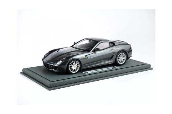 FERRARI 599 GTB FIORANO 2006 MANUAL GEAR - MADE IN ITALY SILVERSTONE GREY / ФЕРРАРИ 599 ГТБ 2006 МЕХАНИКА 1:18 СЕРЫЙ — фото 1