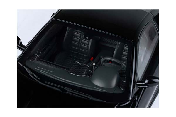 FERRARI 599 GTB FIORANO 2006 MANUAL GEAR - MADE IN ITALY DS BLACK / ФЕРРАРИ 599 ГТБ 2006 МЕХАНИКА 1:18 ЧЕРНЫЙ — фото 6