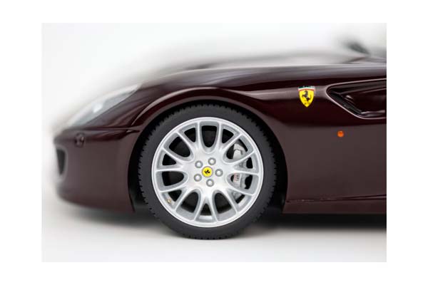 FERRARI 599 GTB FIORANO 2006 MANUAL GEAR - MADE IN ITALY VINACCIA CUOIO COLOR INTERIOR / ФЕРРАРИ 599 ГТБ 2006 МЕХАНИКА 1:18 БОРДОВЫЙ — фото 15